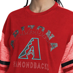 Arizona Diamondbacks G-III 4Her by Carl Banks Women's Off-Season Oversized Top discount