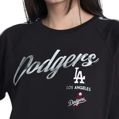 Los Angeles Dodgers G-III 4Her by Carl Banks Women's Classic Play Cropped T-Shirt Clearance