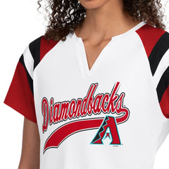Arizona Diamondbacks Starter Women's Game On Notch Neck T-Shirt Clearance