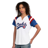 Chicago Cubs Starter Women's Game On Notch Neck T-Shirt Online