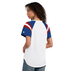 Texas Rangers Starter Women's Game On Notch Neck T-Shirt Sale