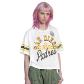San Diego Padres Starter Women's Cropped Hurry Up Offense T-Shirt for sale
