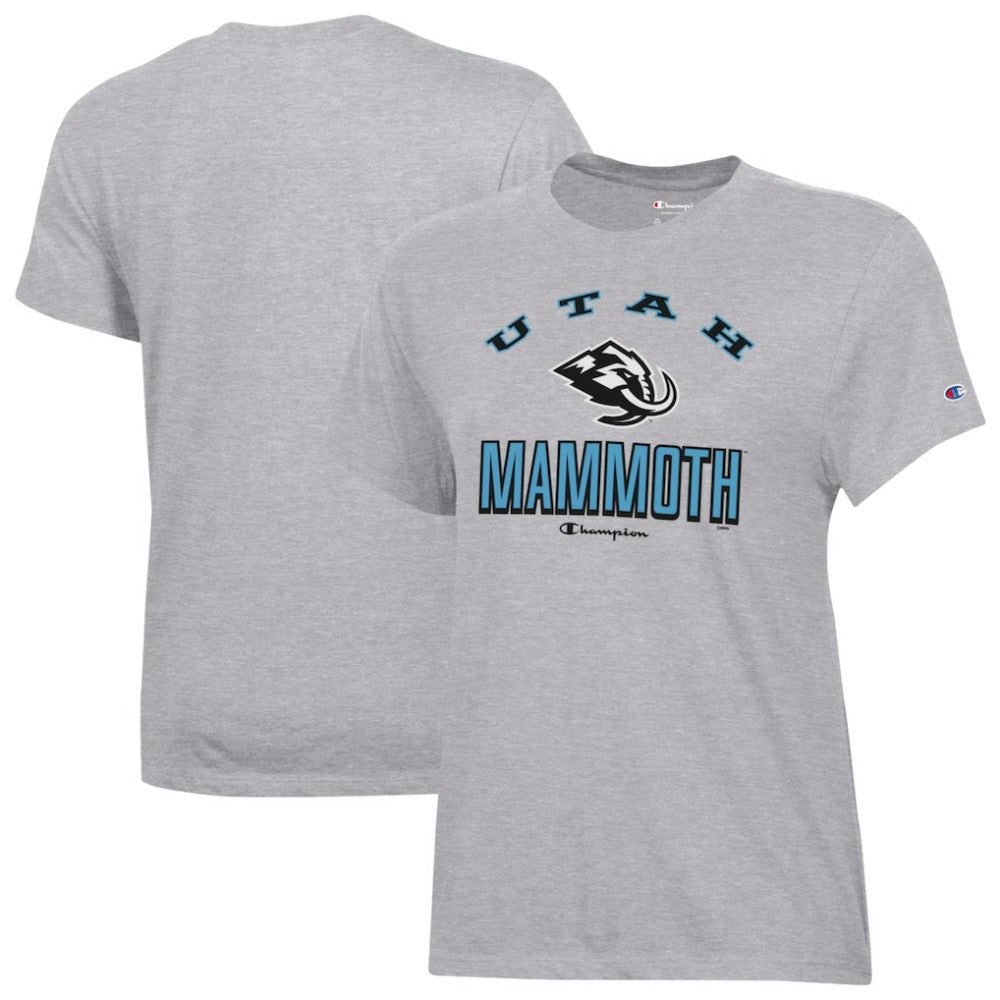Utah Mammoth - Champion Women's Core T-Shirt Gray