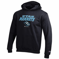 Utah Mammoth - Champion Youth Eco Powerblend Hoodie Black