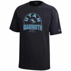 Utah Mammoth - Champion Youth Jersey T-Shirt Black