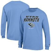 Utah Mammoth - Champion Jersey Long Sleeve T-Shirt Blue