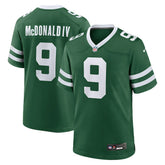 Will McDonald IV New York Jets Team Game Jersey Legacy Green - Nike