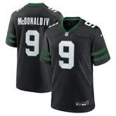 Will McDonald IV New York Jets Alternate Game Jersey Legacy Black - Nike