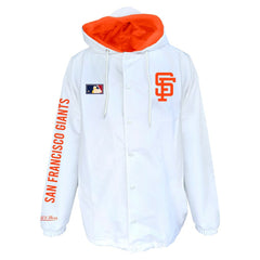 San Francisco Giants Mitchell & Ness Big & Tall Full-Snap Hooded Jacket Clearance