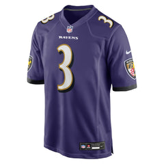 Chidobe Awuzie Baltimore Ravens Team Game Jersey Purple - Nike
