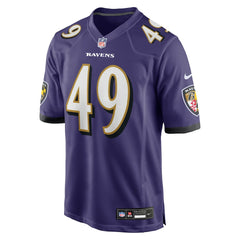 Jay Higgins IV Baltimore Ravens Team Game Jersey Purple - Nike