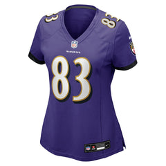 LaJohntay Wester Baltimore Ravens Women's Team Game Jersey Purple - Nike