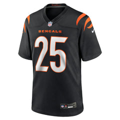 Tahj Brooks Cincinnati Bengals Team Game Jersey Black - Nike