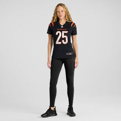 Tahj Brooks Cincinnati Bengals Women's Team Game Jersey Black - Nike