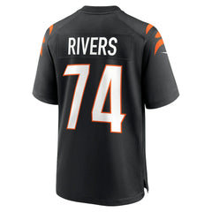 Jalen Rivers Cincinnati Bengals Team Game Jersey Black - Nike