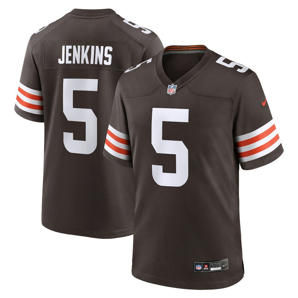 Rayshawn Jenkins Cleveland Browns Team Game Jersey Brown - Nike