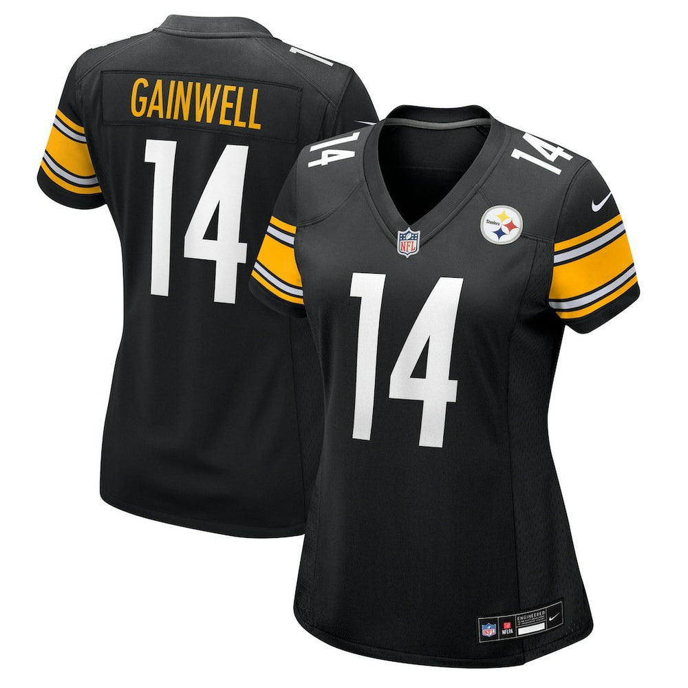Kenneth Gainwell Pittsburgh Steelers Women's Team Game Jersey Black - Nike