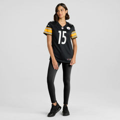 Ben Skowronek Pittsburgh Steelers Women's Team Game Jersey Black - Nike