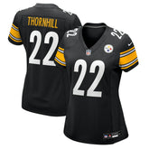 Juan Thornhill Pittsburgh Steelers Women's Team Game Jersey Black - Nike
