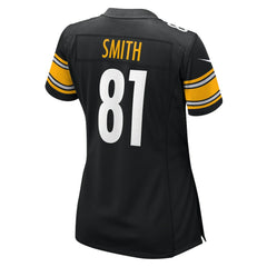 Jonnu Smith Pittsburgh Steelers Women's Team Game Jersey Black - Nike