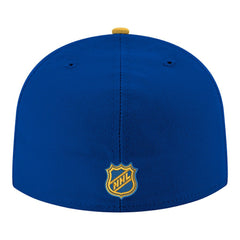 Buffalo Sabres - New Era Core Logo Two-Tone 59FIFTY Fitted Hat Royal