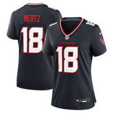 Graham Mertz Houston Texans Women's Team Game Jersey Navy - Nike