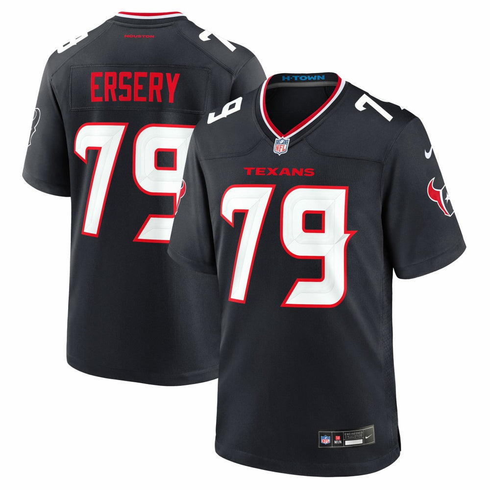 Aireontae Ersery Houston Texans Team Game Jersey Navy - Nike
