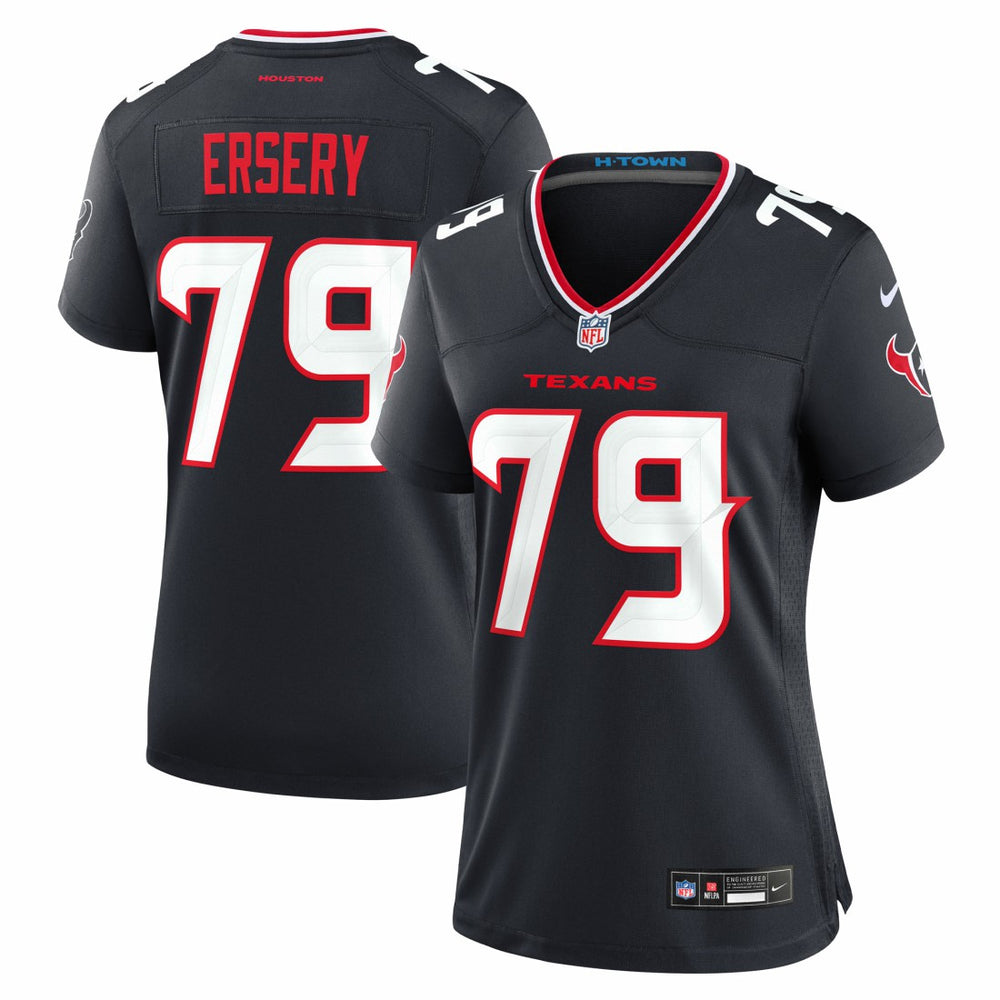 Aireontae Ersery Houston Texans Women's Team Game Jersey Navy - Nike