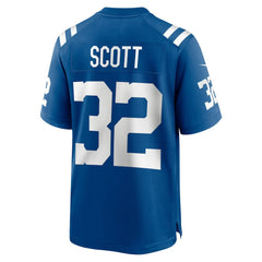 Daniel Scott Indianapolis Colts Team Game Jersey Royal - Nike