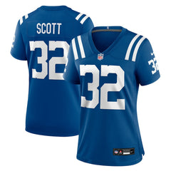 Daniel Scott Indianapolis Colts Women's Team Game Jersey Royal - Nike