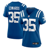 Johnathan Edwards Indianapolis Colts Women's Team Game Jersey Royal - Nike