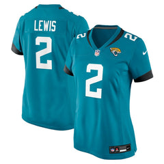 Jourdan Lewis Jacksonville Jaguars Women's Team Game Jersey Teal - Nike