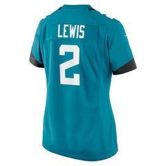 Jourdan Lewis Jacksonville Jaguars Women's Team Game Jersey Teal - Nike