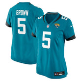Dyami Brown Jacksonville Jaguars Women's Team Game Jersey Teal - Nike