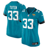 Bhayshul Tuten Jacksonville Jaguars Women's Team Game Jersey Teal - Nike