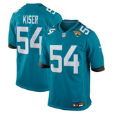 Jack Kiser Jacksonville Jaguars Team Game Jersey Teal - Nike