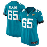 Patrick Mekari Jacksonville Jaguars Women's Team Game Jersey Teal - Nike