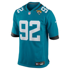Danny Striggow Jacksonville Jaguars Team Game Jersey Teal - Nike