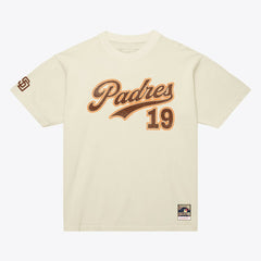 Tony Gwynn San Diego Padres Mitchell & Ness Cooperstown Collection Throwback Name & Number T-Shirt for sale