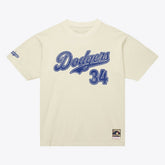 Fernando Valenzuela Los Angeles Dodgers Mitchell & Ness Cooperstown Collection Throwback Name & Number T-Shirt for sale