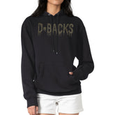 Arizona Diamondbacks G-III 4Her by Carl Banks Women's Metallic Drop Fleece Hoodie Lifestyle