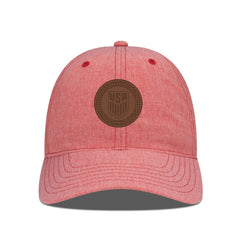 USMNT Levelwear Idol Periscope Adjustable Hat - Heather Red