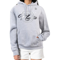 NBA - Brooklyn Nets G-III 4Her by Carl Banks Women's Shadow Logo Tri-Blend Fleece Hoodie - Gray