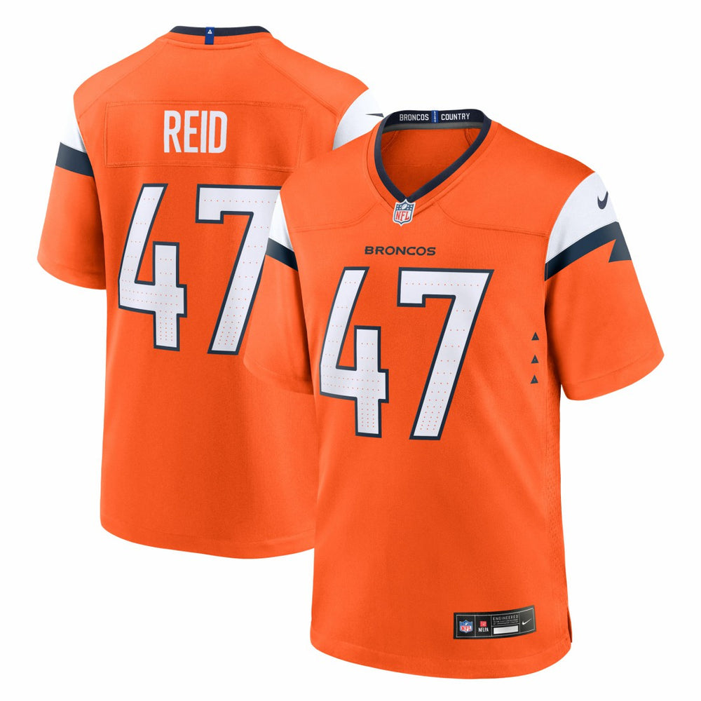 Karene Reid Denver Broncos Team Game Jersey Orange - Nike