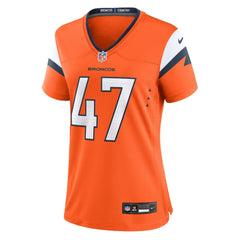 Karene Reid Denver Broncos Women's Team Game Jersey Orange - Nike