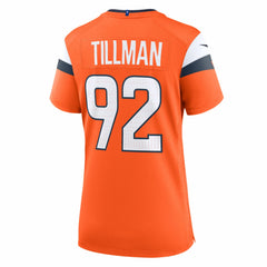 Dondrea Tillman Denver Broncos Women's Team Game Jersey Orange - Nike