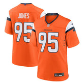 Sai'vion Jones Denver Broncos Team Game Jersey Orange - Nike