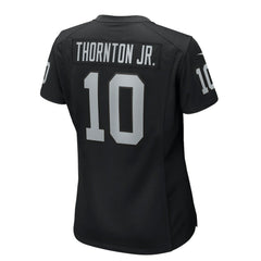 Dont'e Thornton Jr. Las Vegas Raiders Women's Team Game Jersey Black - Nike