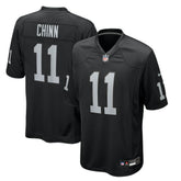 Jeremy Chinn Las Vegas Raiders Team Game Jersey Black - Nike