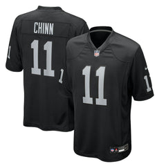 Jeremy Chinn Las Vegas Raiders Team Game Jersey Black - Nike